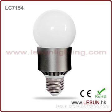 High lumen silver E27 9W cob bulb spotlights for home lighting LC7154